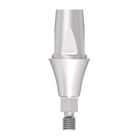 Straight abutment 050.5040.60