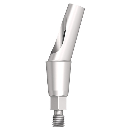 Angled abutment,20° 051.3540.70